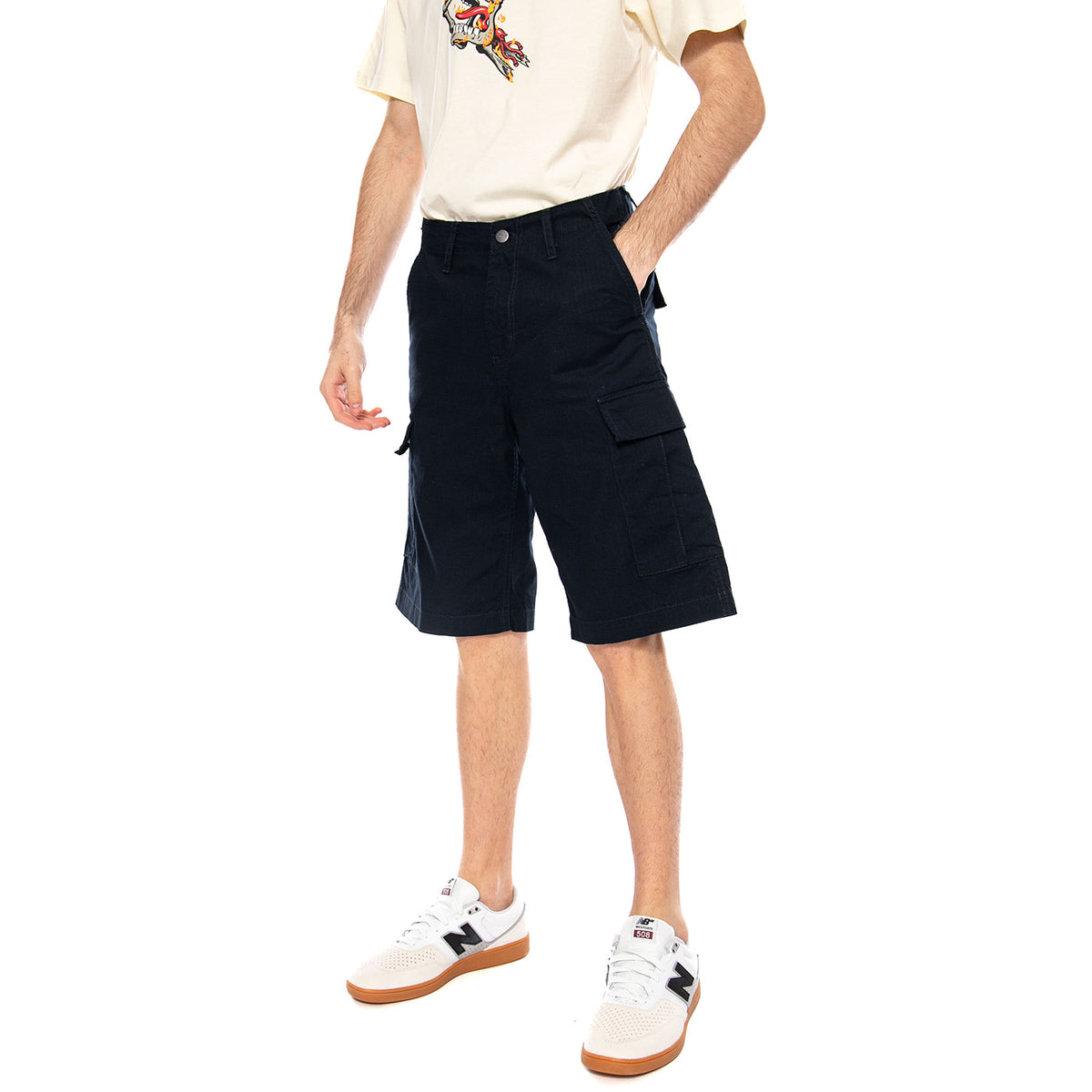 Regular Cargo Short Deep Night - Bermuda Uomo Neri I028246 J002 CARHARTT WIP 
