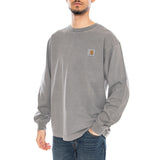 L/S Nelson T-Shirt Yosemite - Rundhals-Langarmshirt für Herren Grau Herren CARHARTT WIP