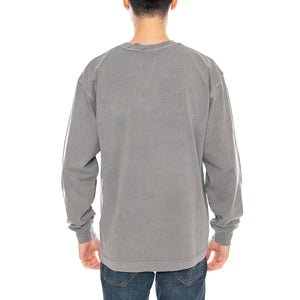 L/S Nelson T-Shirt Yosemite - Maglietta Girocollo Maniche Lunghe Uomo Grigia I029948 2LRGD CARHARTT WIP 