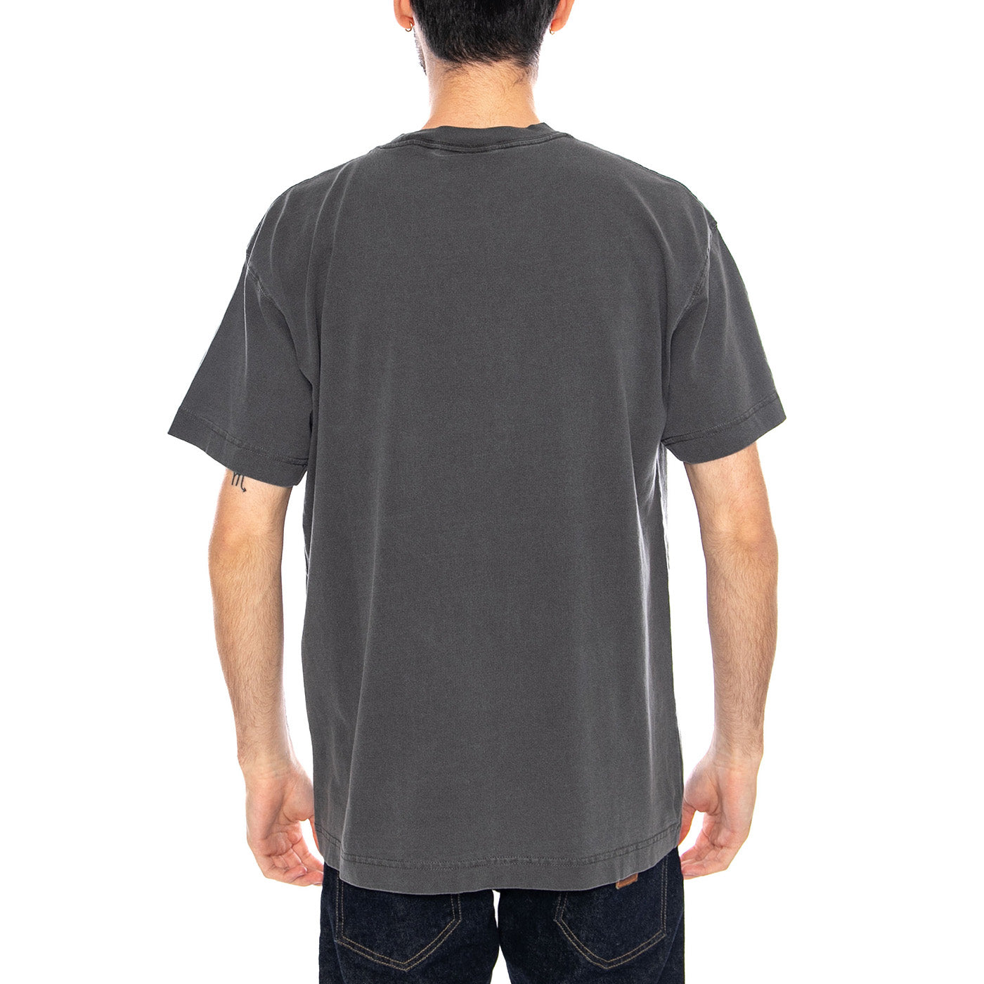 S/S Nelson T-Shirt Black - Maglietta Girocollo Uomo Nera I029949 89GD CARHARTT WIP 