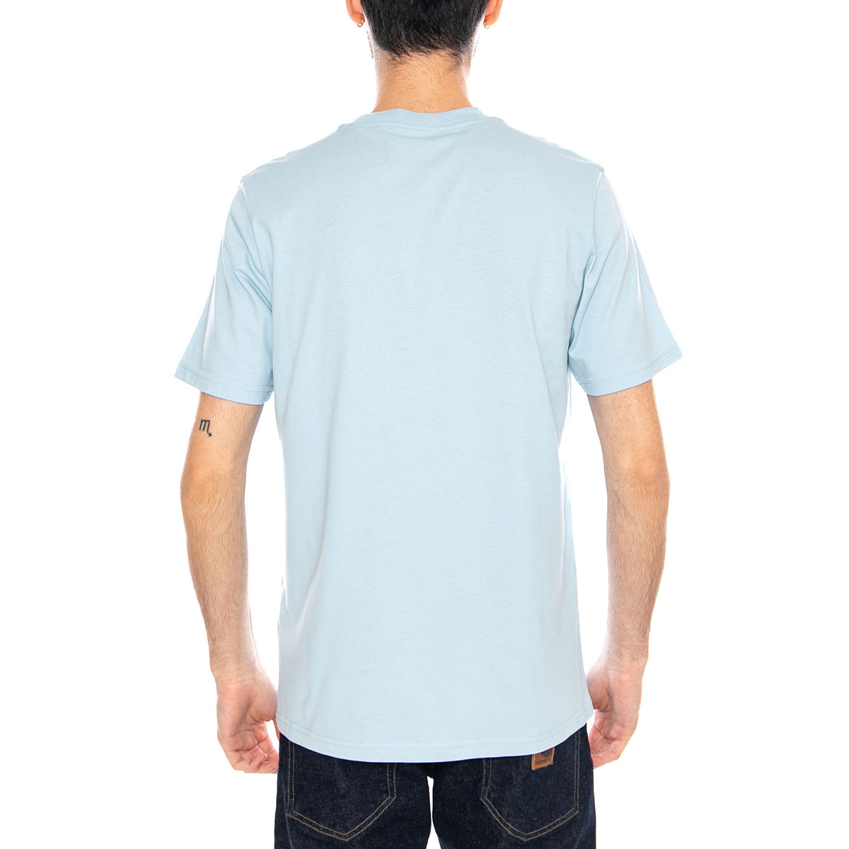 S/S Pocket T-Shirt Icaria - Maglietta Girocollo Uomo Azzurra I030434 3IGXX CARHARTT WIP 
