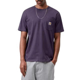 S/S POCKET T-SHIRT LOCKERS - T-Shirt Rundhals Herren Violett Herren CARHARTT WIP
