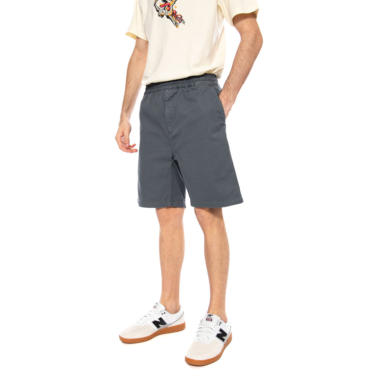 Flint Short Cozy Blue - Bermuda Uomo Blu I030480 3ITGD CARHARTT WIP 