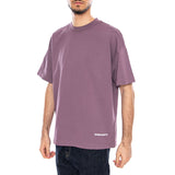 S/S Link Script T-Shirt Phlox / Weiß - Herren Rundhals-T-Shirt Lila Herren CARHARTT WIP
