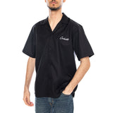 S/S Delray Shirt Black - Kurzarmhemd Schwarz Herren CARHARTT WIP