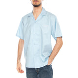 S/S Delray Shirt Icaria / White - Kurzarmhemd Blau Herren CARHARTT WIP