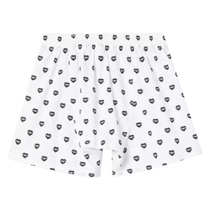 COTTON BOXER HEART PRINT WHITE / BLACK - Boxer Uomo Bianchi / Multicolore I032355 3P3XX CARHARTT WIP 