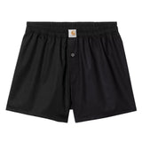 Baumwoll-Boxershorts – Schwarze Herren-Boxershorts von CARHARTT WIP