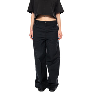 W' CRAFT PANT BLACK - Pantaloni Larghi Donna Neri I032441 8902 CARHARTT WIP 