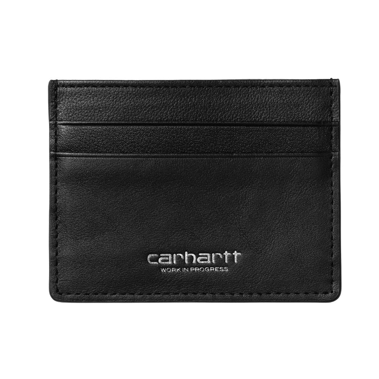 VEGAS CARDHOLDER BLACK / SILVER - Portacarte Nero I033109 0M4XX CARHARTT WIP 