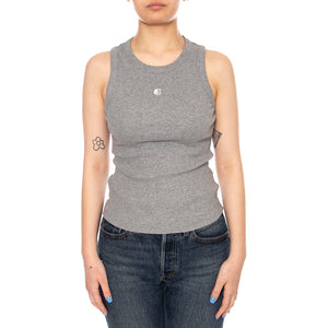 W' PHILIPS T-SHIRT GREY HEATHER - Canotta Donna Grigia I034624 V6XX CARHARTT WIP 