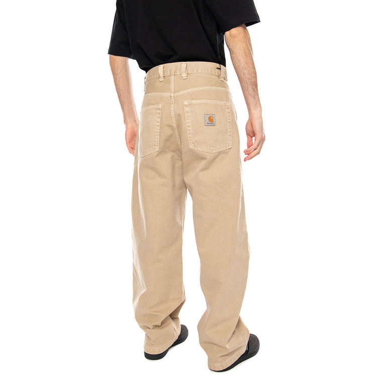 Brandon Pant - Pantaloni Uomo Marroni I034809 3IN4J CARHARTT WIP 