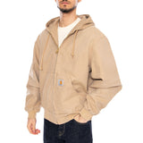 OG Active Jacket Hemilton Brown - Herren-Kapuzenjacke mit Reißverschluss, braun, CARHARTT WIP