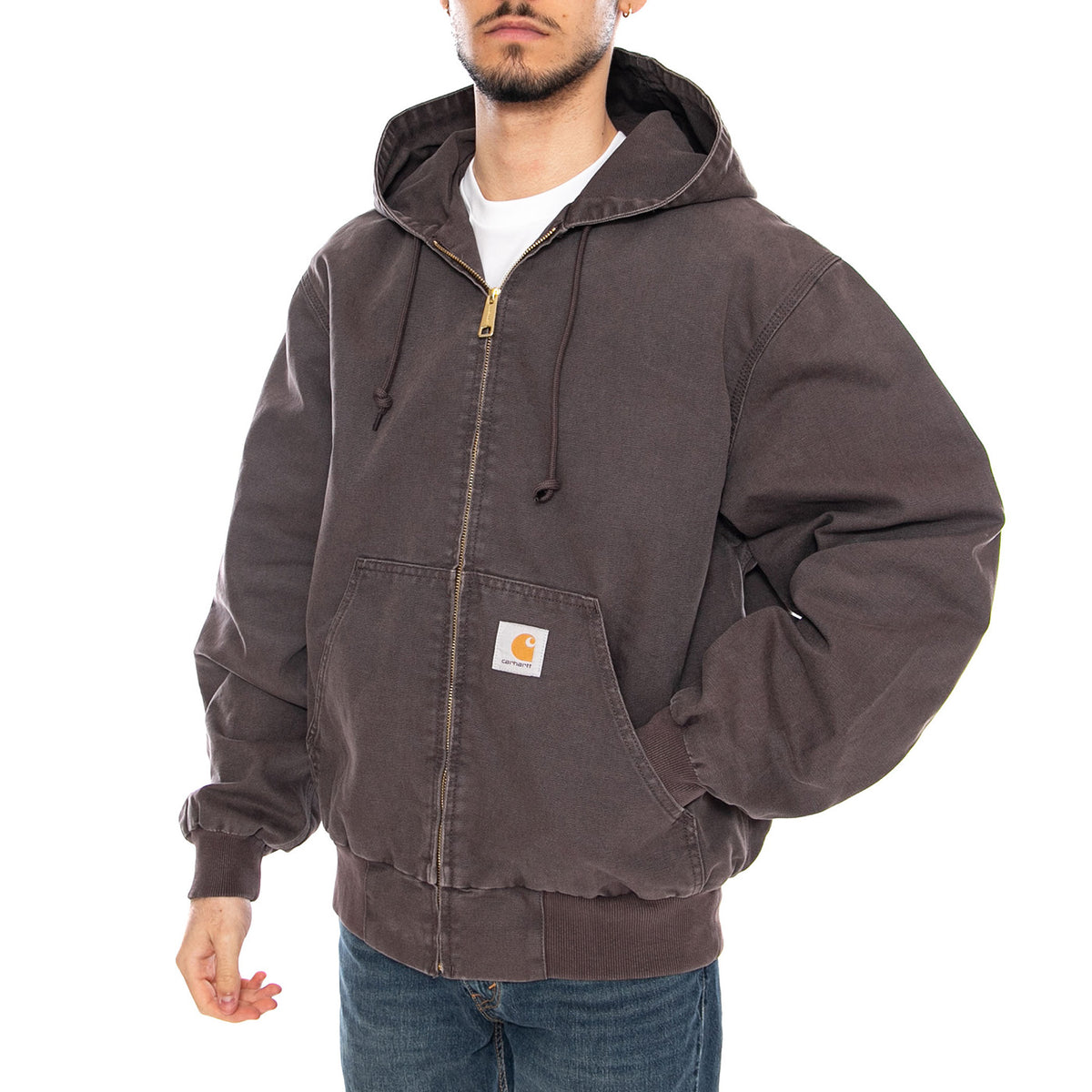 OG Active Jacket Shale - Giacca con Cappuccio Uomo Marrone I034820 3IS4O CARHARTT WIP 