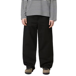W' BRANDON SINGLE KNEE PANT BLACK - Pantaloni Uomo Neri I034880 8902 CARHARTT WIP 