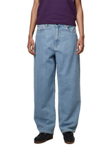 W' BRANDON PANT BLUE STONE BLEACHED - Denim-Hose Jeans Damen Blau Damen CARHARTT WIP