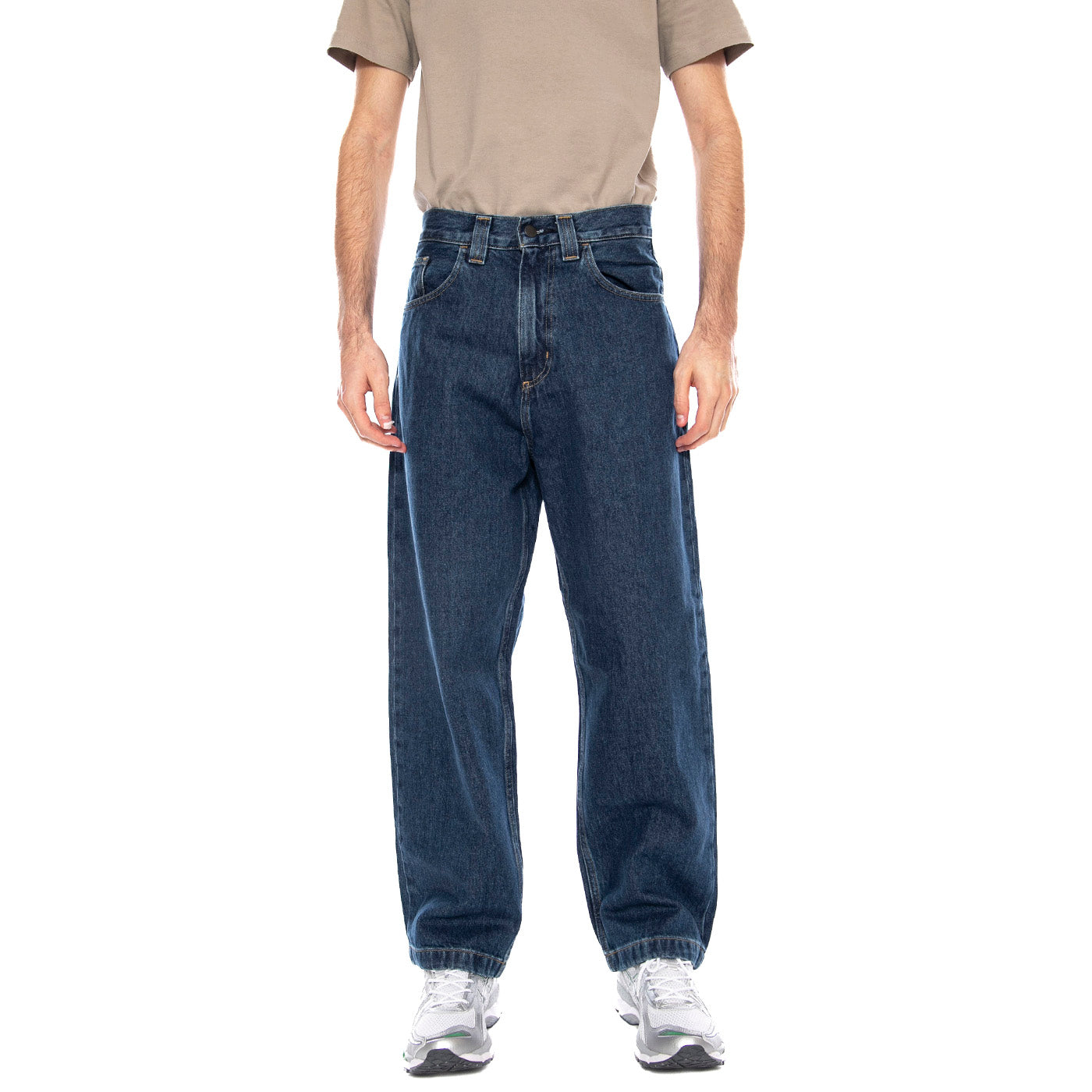 Brandon Pant - Pantaloni Denim Jeans Uomo Blu I035893 0106 CARHARTT WIP 