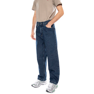 Brandon Pant - Pantaloni Denim Jeans Uomo Blu I035893 0106 CARHARTT WIP 