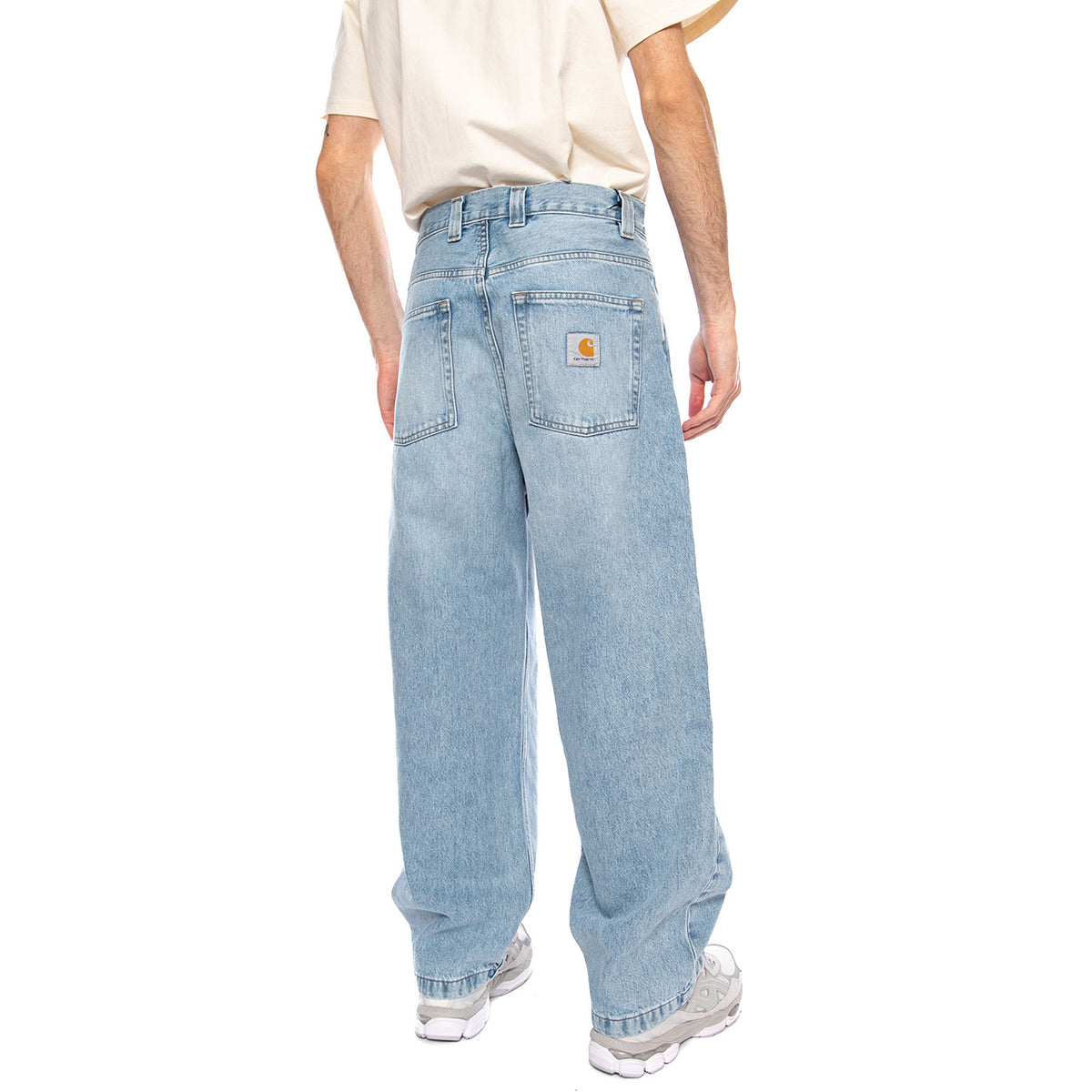 Brandon Pant Blue - Pantaloni Denim Jeans Uomo Blu I035893 01WU CARHARTT WIP 
