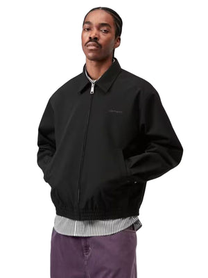 NEVEN JACKET BLACK / GRAPHITE - Giacca Uomo Nera I035971 2F1XX CARHARTT WIP 