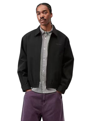 NEVEN JACKET BLACK / GRAPHITE - Giacca Uomo Nera I035971 2F1XX CARHARTT WIP 