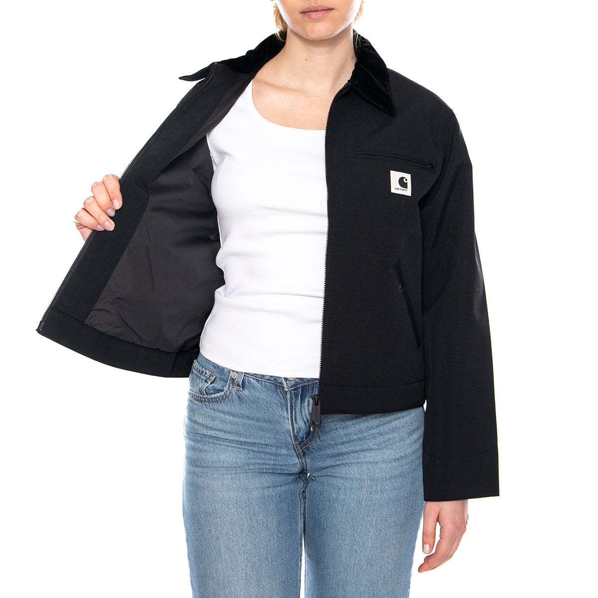 W' Newkirk Summer Jacket - Giacca Donna Nera I035972 00EXX CARHARTT WIP 