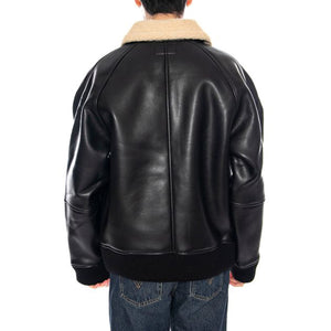 SHEPTON JACKET BLACK / NATURAL - Giacca Uomo Nera I035974 1LMXX CARHARTT WIP 