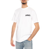 S/S University Script T-Shirt - Rundhals-T-Shirt für Herren in Weiß Herren CARHARTT WIP