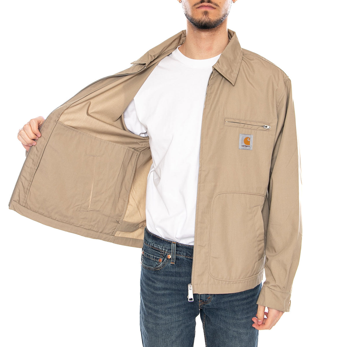 Postal Jacket Irokmo - Giacca Uomo Beige I036136 3IRXX CARHARTT WIP 