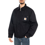Postal Jacket Black - Schwarze Herrenjacke Herren CARHARTT WIP