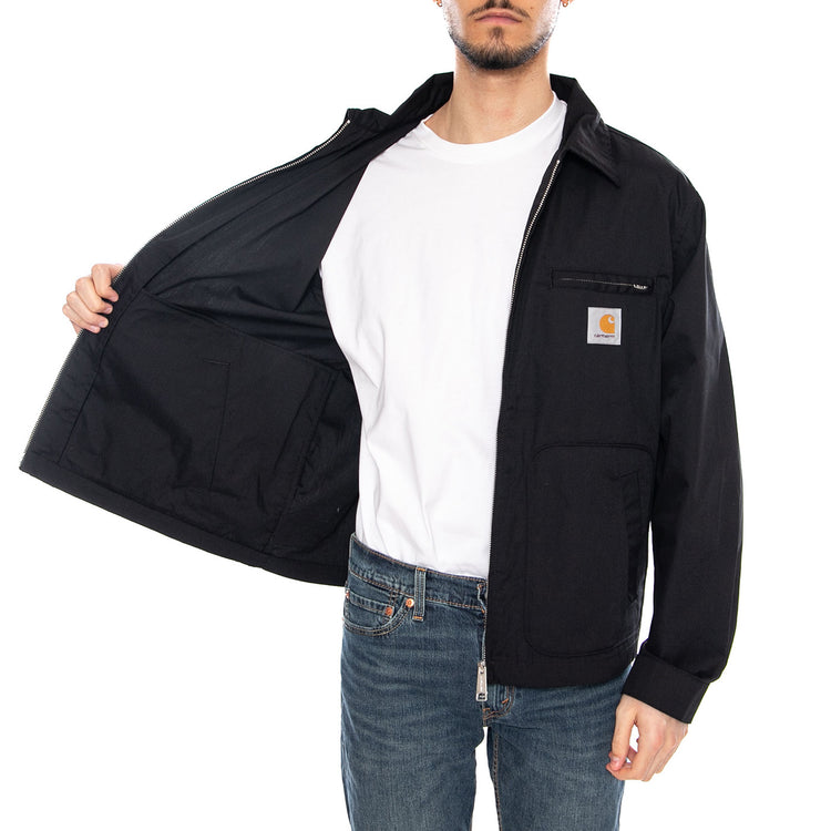 Postal Jacket Black - Giacca Uomo Nera I036136 89XX CARHARTT WIP 