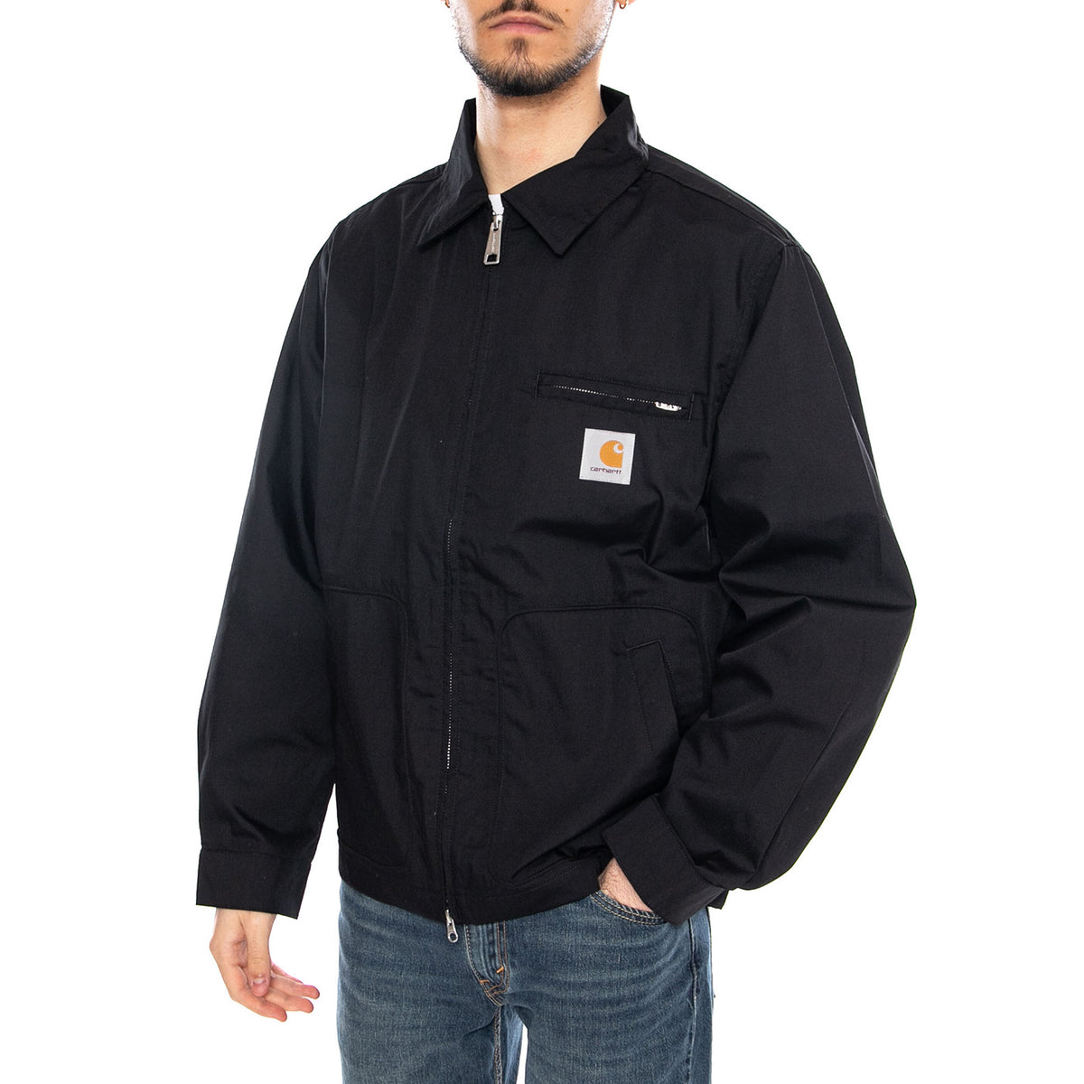 Postal Jacket Black - Giacca Uomo Nera I036136 89XX CARHARTT WIP 