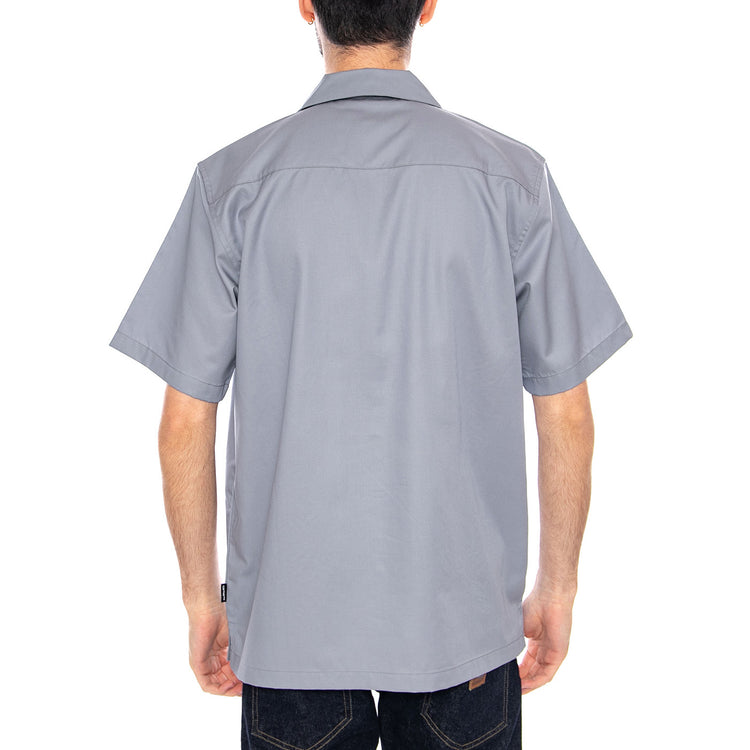 S/S Signet Shirt Mirror - Camicia Maniche Corte Uomo Blu I036227 1NKXX CARHARTT WIP 