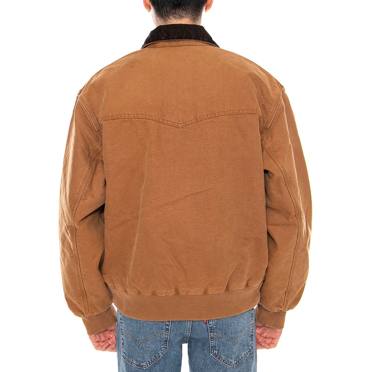 OG Santa Fe Jacket - Giacca Uomo Marrone I036240 00SB7 CARHARTT WIP 