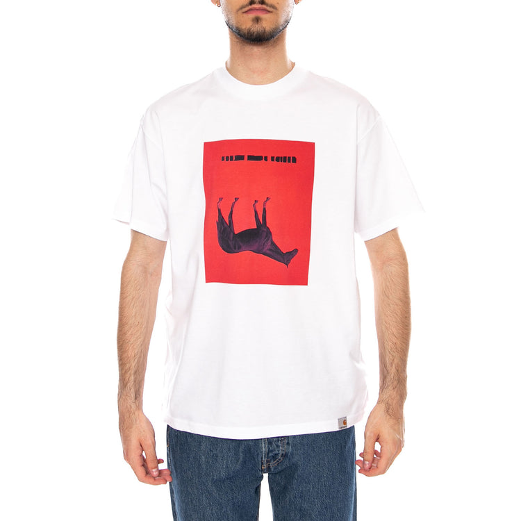 S/S SEAN HAMILTON 02 T-SHIRT - Maglietta Girocollo Uomo Bianca I036269 02XX CARHARTT WIP 