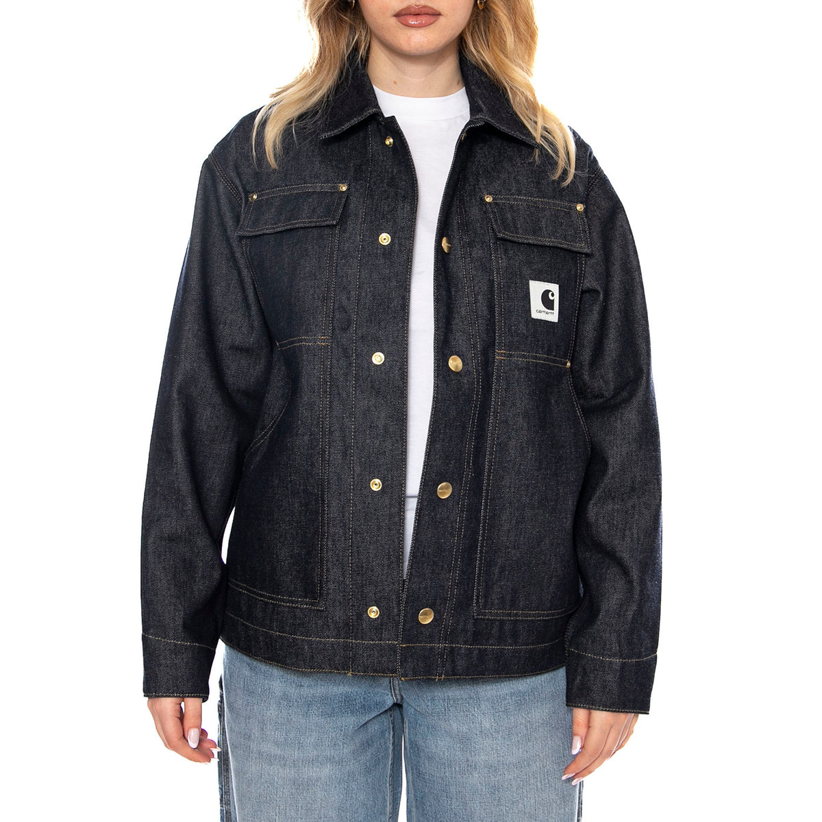 W' OG Arctic Jacket - Giacca Donna Blu I036316 101 CARHARTT WIP 