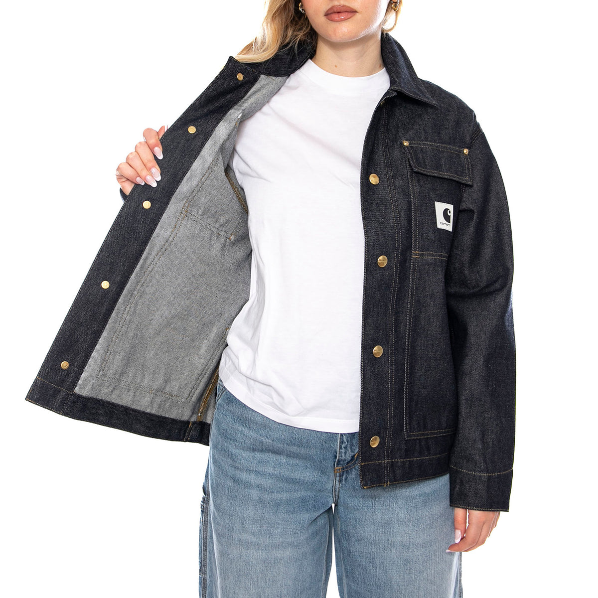 W' OG Arctic Jacket - Giacca Donna Blu I036316 101 CARHARTT WIP 