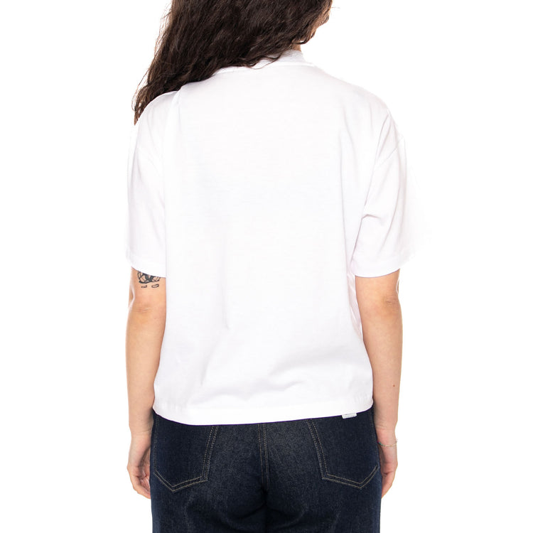 W' S/S Cloud Heart T-Shirt White - Maglietta Girocollo Donna Bianca I036380 02XX CARHARTT WIP 