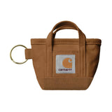 Mini-Taschen-Schlüsselanhänger Hamilton Brown - Schlüsselanhänger Braun CARHARTT WIP ACCESSOIRES