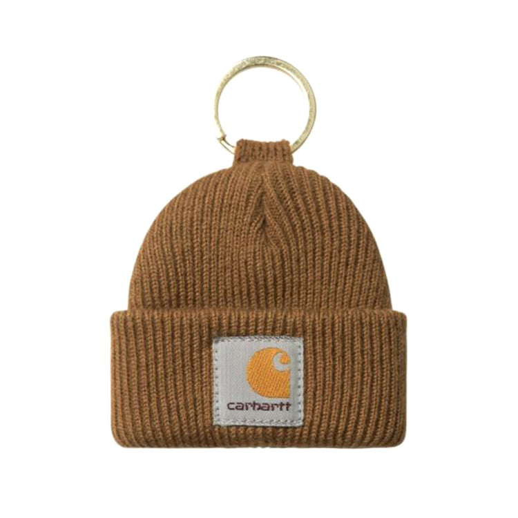 Mini Watch Hat Keychain Hamilton Brown - Portachiavi Marrone I036420 HZXX CARHARTT WIP 