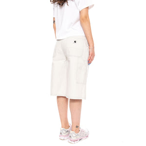 W' Mercer Single Knee Short Mercer Stripe, Graphite - Bermuda Donna Multicolore I036532 3OK35 CARHARTT WIP 