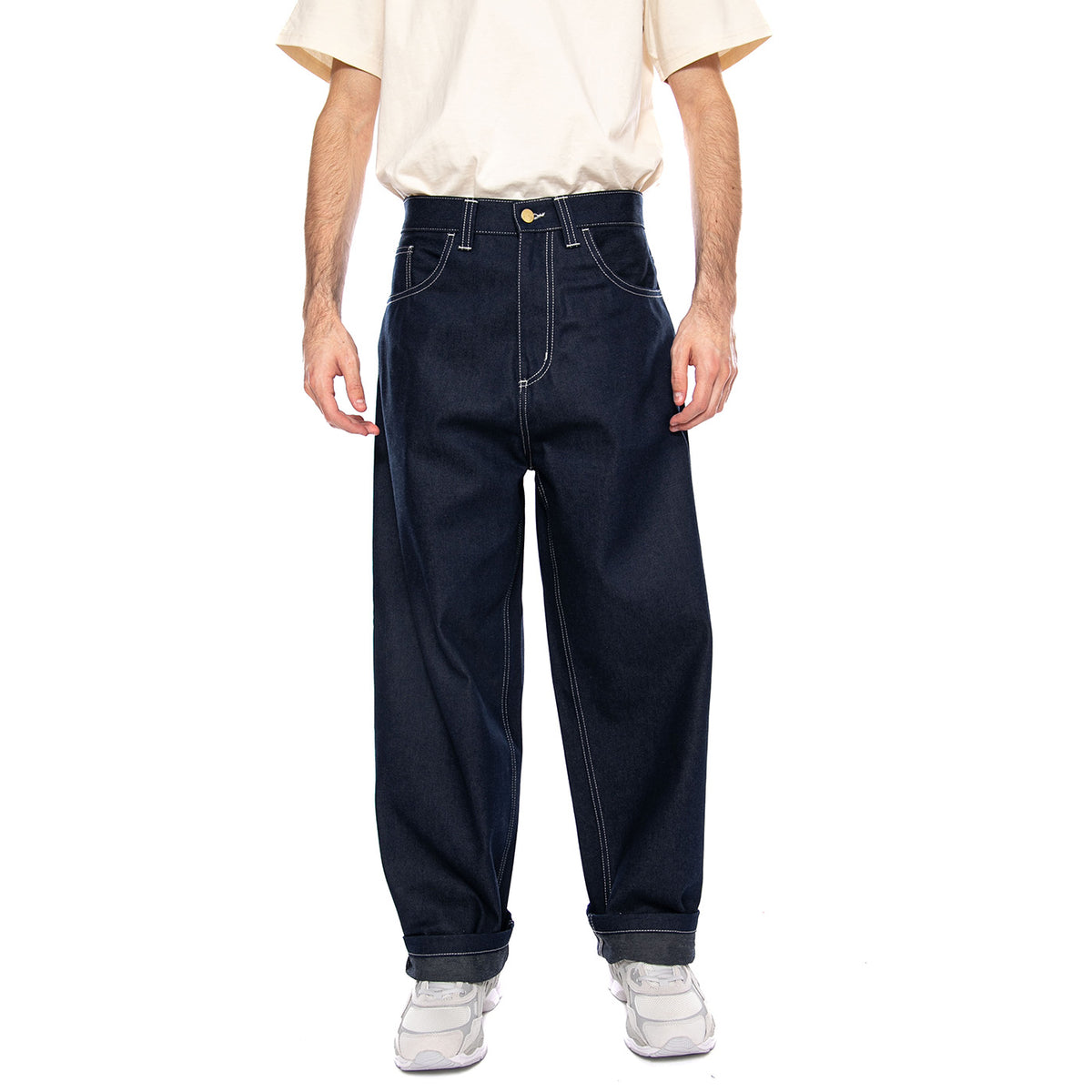 Brandon Pant Blue - Pantaloni Denim Jeans Uomo Blu I036544 0101 CARHARTT WIP 