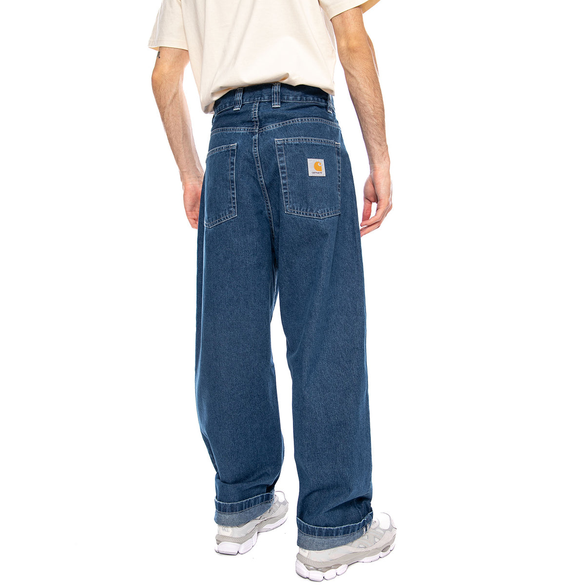Brandon Pant Blue - Pantaloni Denim Jeans Uomo Blu I036544 0106 CARHARTT WIP 