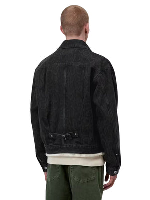 BELMAR JACKET SNAKE CAMO BLACK - Giacca Uomo Multicolore I036586 3R260 CARHARTT WIP 
