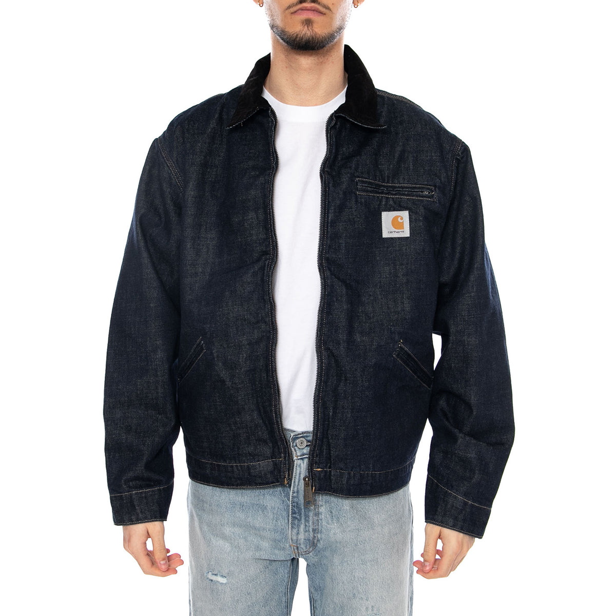 OG Detroit Jacket Blue - Giacca Uomo Blu I036593 B8902 CARHARTT WIP 