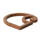 C-Logo Karabiner Braun - Brauner Schlüsselanhänger CARHARTT WIP ACCESSRIES