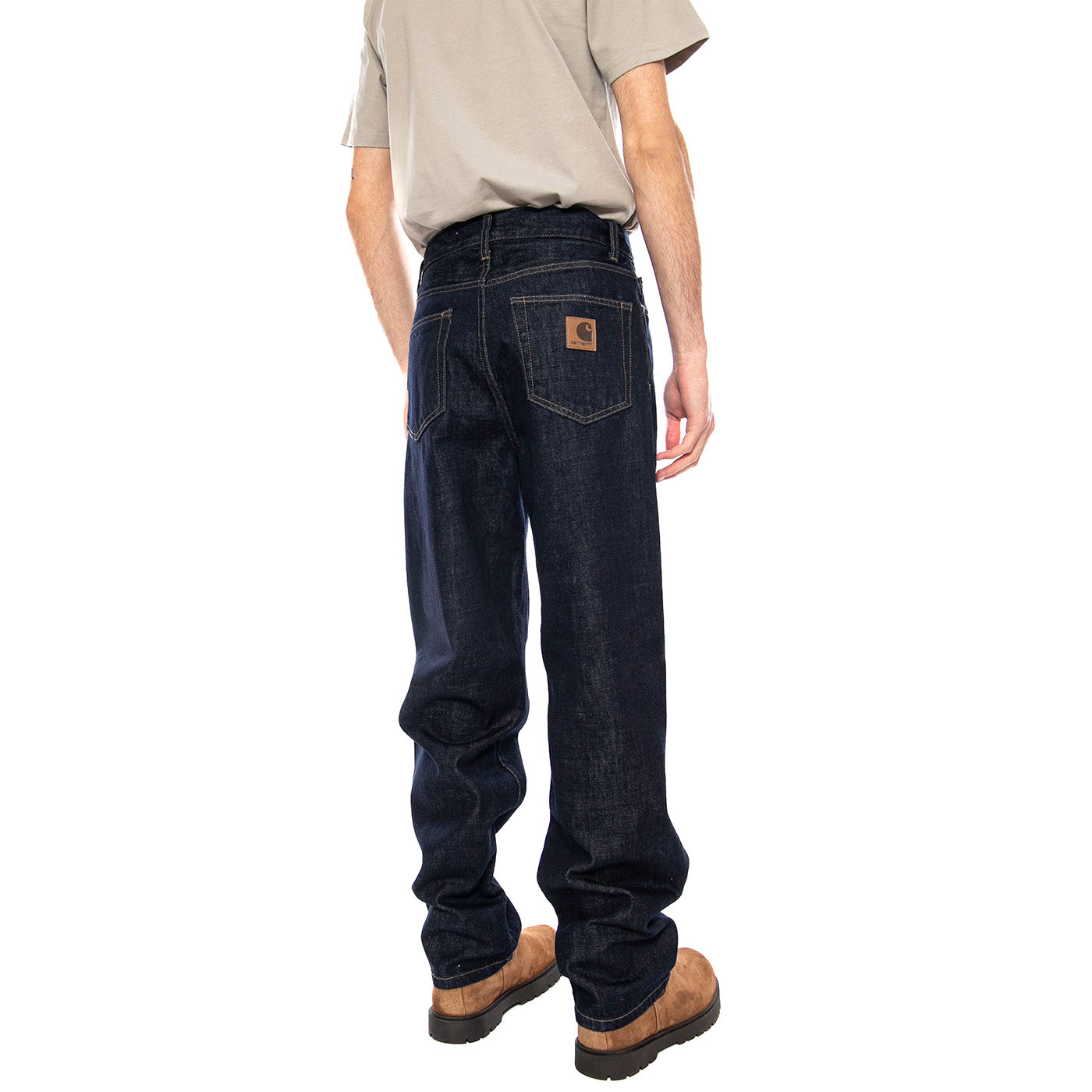 Aaron Pant Blue - Pantaloni Uomo Blu I036728 0102 CARHARTT WIP 