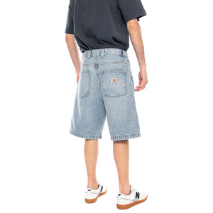 Brandon Short Light Blue - Bermuda Denim Jeans Uomo Blu I037161 01WU CARHARTT WIP 