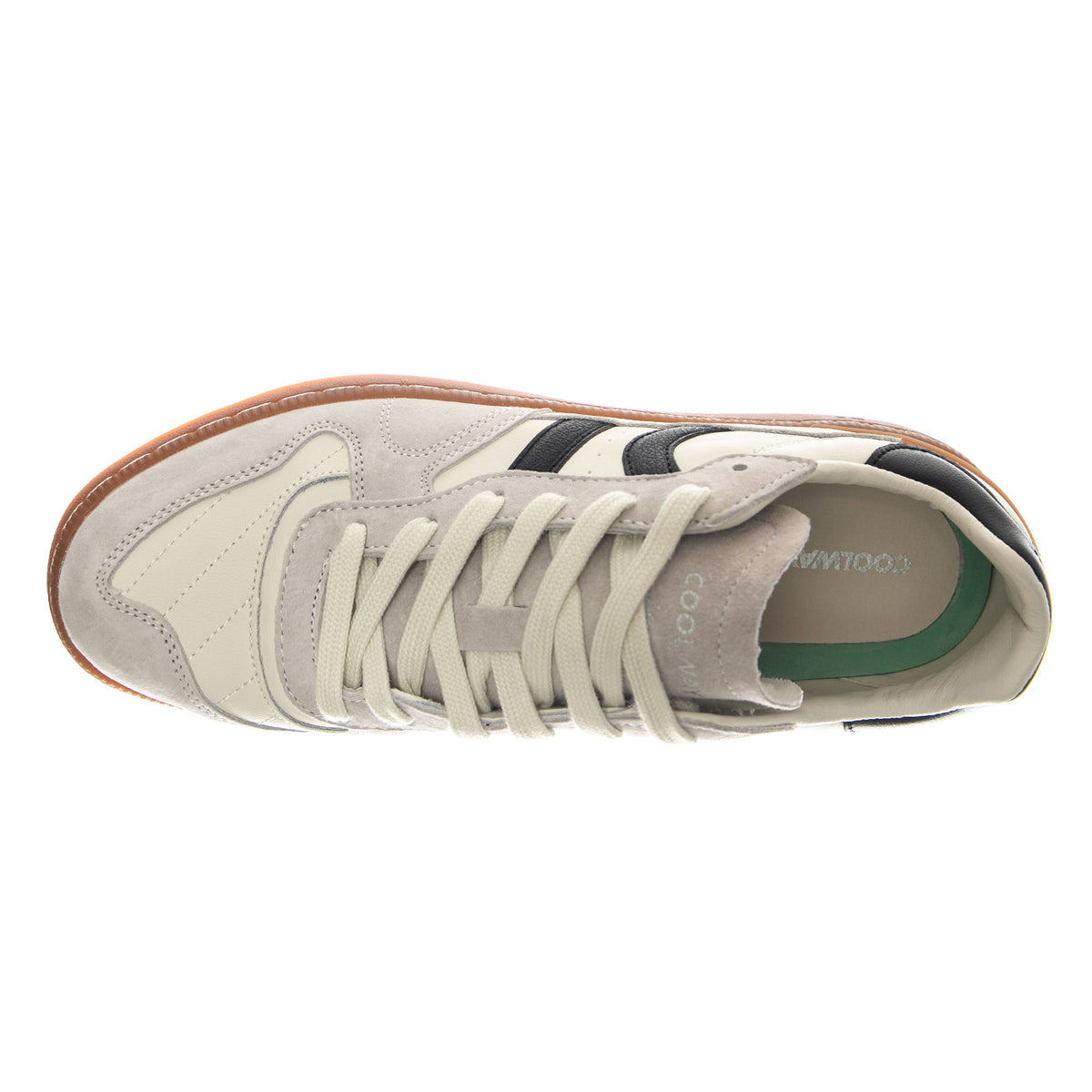 Goal Whs White Shoes - Scarpe Stringate Uomo Bianche 8613595 WHS COOLWAY 