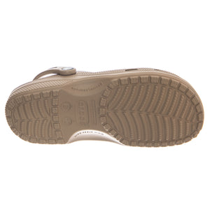 Classic Sabot Unisex Brown - Sandali Uomo / Donna Marroni CR.10001 TAUP CROCS 